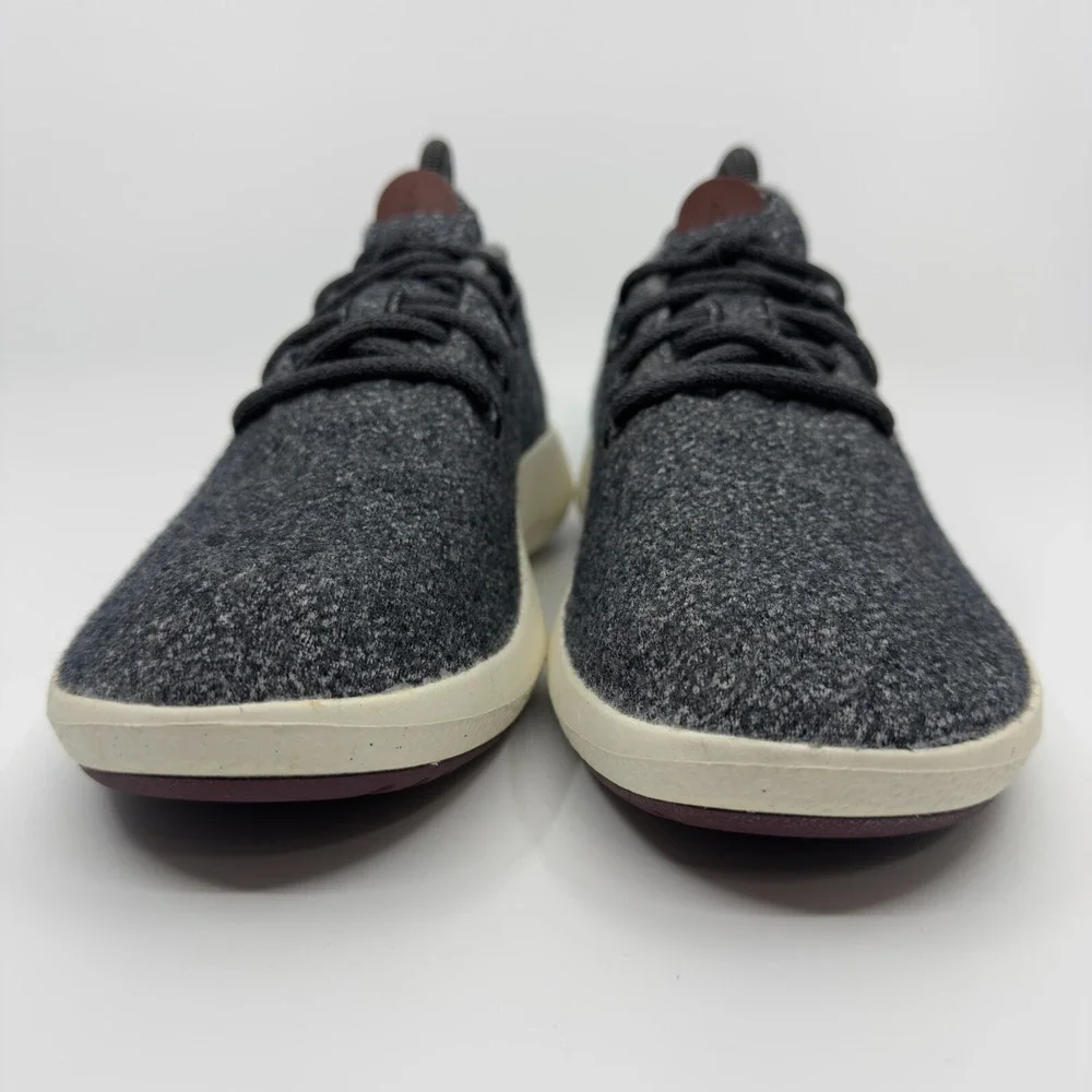 Allbirds Wool Runner Mizzles Womens 8 Gray Grey Off White‎ Running Shoes Lace Up